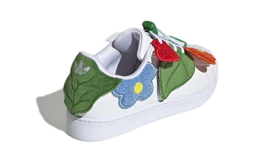 Lookbook (PS) 아디다스 오리지널스 슈퍼스타 360 멜팅 새드니스 '비 위드 유' (화이트) HR1633