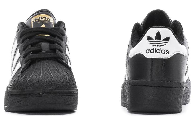 (Youth) adidas originals Superstar 'Black White' 圖 5