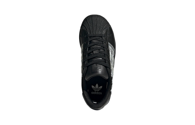 (PS) adidas Originals Superstar 'Carbon Black Logo Print' 圖 5