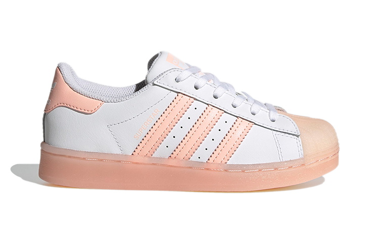 Order 中童 adidas originals Superstar 低筒 兒童運動鞋 粉白