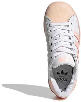 中童 adidas originals Superstar 低筒 兒童運動鞋 粉白 Purchase 中童 adidas originals Superstar 低筒 兒童運動鞋 粉白