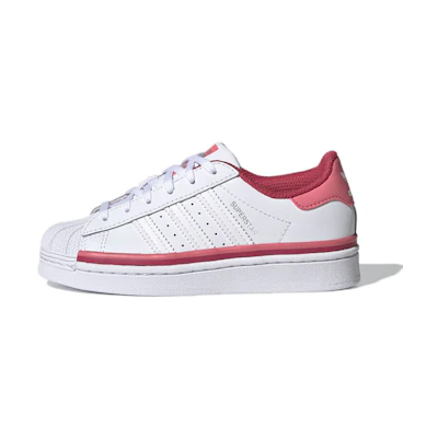 (PS) adidas Originals Superstar 'Pink White Red'