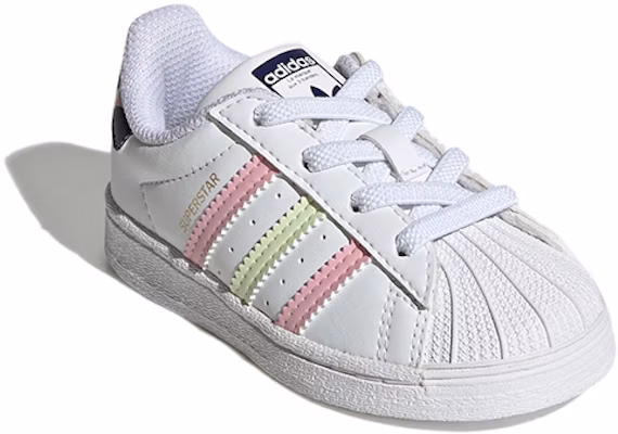 (Toddler) adidas originals Superstar 'White Lime Pink' GY3332 Lookbook (Toddler) adidas originals Superstar 'White Lime Pink' GY3332