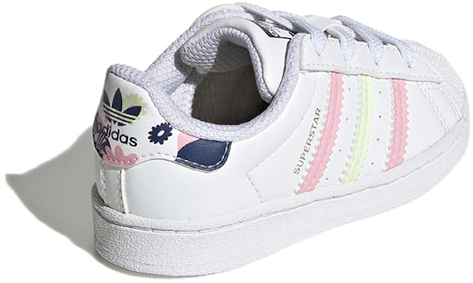 (Toddler) adidas originals Superstar 'White Lime Pink' GY3332 Shop (Toddler) adidas originals Superstar 'White Lime Pink' GY3332