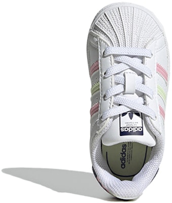 (Toddler) adidas originals Superstar 'White Lime Pink' GY3332 Purchase (Toddler) adidas originals Superstar 'White Lime Pink' GY3332
