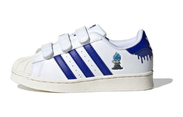 (Preschool) adidas originals Superstar x Disney 'White Lucid Blue' IE8249