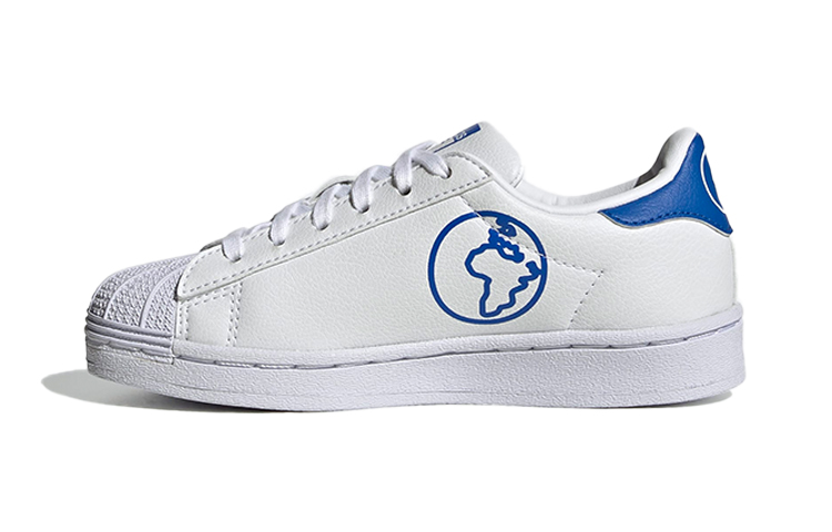 (PS) adidas originals Superstar 'White Blue'
