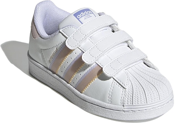 (Preschool) adidas originals Superstar 'White Blue Pink' GY3363 Lookbook (Preschool) adidas originals Superstar 'White Blue Pink' GY3363