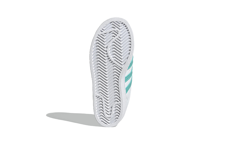 Details for 中童 adidas originals Superstar 休閒 低筒 兒童板鞋 白藍粉