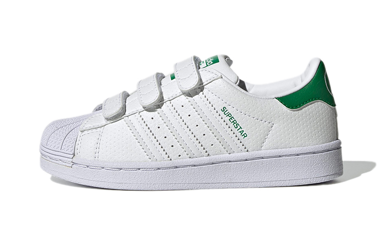(Preschool) adidas originals Superstar 'White Green' FX7171