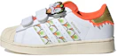 Buy 中童 adidas originals Superstar 防滑防踢 低筒 兒童板鞋 白橙色