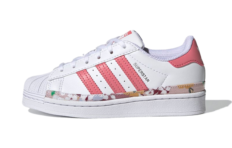 (Preschool) adidas originals Superstar 'White Pink' FY5374