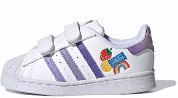 (Toddler) adidas originals Superstar 'White Light Purple' GY3318 (Toddler) adidas originals Superstar 'White Light Purple' GY3318