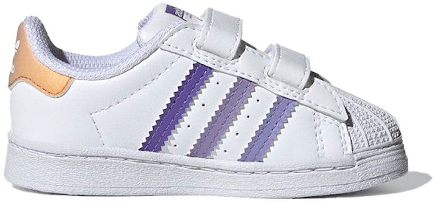 (TD) adidas Originals Superstar 'Putih Ungu Muda' GY3318 Order (TD) adidas Originals Superstar 'Putih Ungu Muda' GY3318