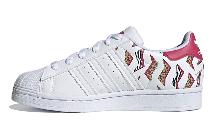 (Youth) adidas originals Superstar J 'White Red Yellow'