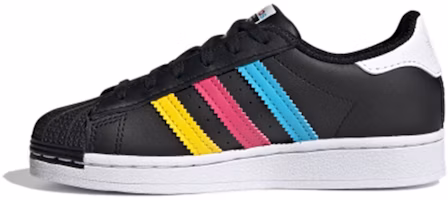 (Preschool) adidas originals Superstar C 'Black Multi' FW5237 (Preschool) adidas originals Superstar C 'Black Multi' FW5237