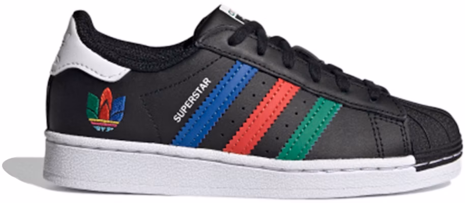 中童 adidas originals Superstar C 低筒 兒童板鞋 黑白紅 Order 中童 adidas originals Superstar C 低筒 兒童板鞋 黑白紅