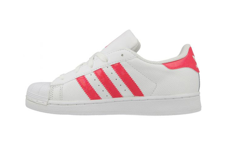 (PS) adidas originals Superstar C 'White Pink'