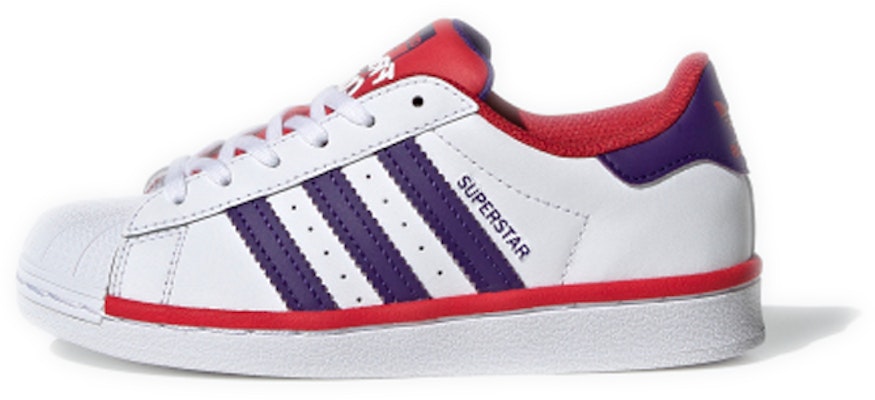 (PS) 아디다스 오리지널스 슈퍼스타 C '화이트 퍼플 레드' FV3664 Buy (PS) 아디다스 오리지널스 슈퍼스타 C '화이트 퍼플 레드' FV3664