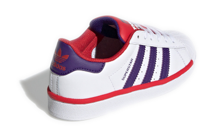Lookbook (PS) adidas Originals Superstar C ''Weiß Lila Rot'' FV3664