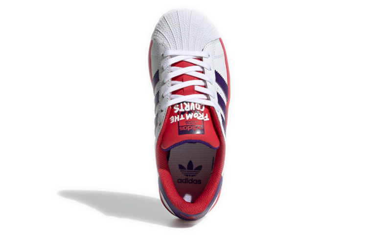 Shop (PS) adidas Originals Superstar C ''Weiß Lila Rot'' FV3664