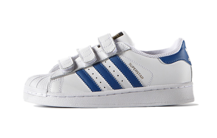 (PS) adidas originals Superstar CF C 'White Blue Gold'