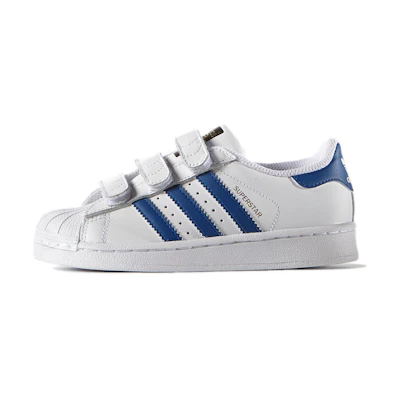 (PS) adidas originals Superstar CF C 'White Blue Gold'