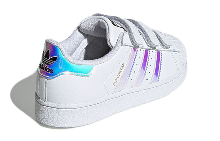 Shop (PS) 阿迪达斯 三叶草 Superstar CF C ‘白蓝’ 童鞋 AQ6279