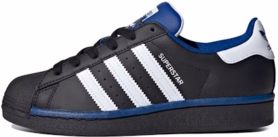 (Youth) adidas originals Superstar J 'Black Blue' FV3665 (Youth) adidas originals Superstar J 'Black Blue' FV3665