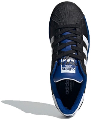 (JR) 아디다스 오리지널 슈퍼스타 J '블랙 블루' FV3665 Shop (JR) 아디다스 오리지널 슈퍼스타 J '블랙 블루' FV3665