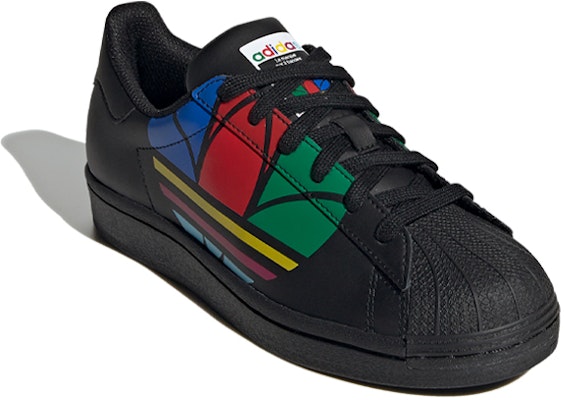 (JR) 아디다스 오리지널 슈퍼스타 퓨어 J '블랙' (58 characters) FW4006 Lookbook (JR) 아디다스 오리지널 슈퍼스타 퓨어 J '블랙' (58 characters) FW4006