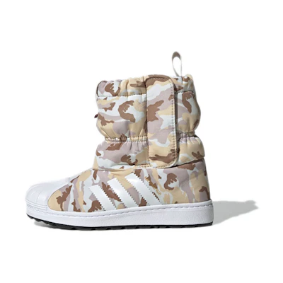 (PS) adidas Originals Superstar Winter Boots 'White Camo Multi'