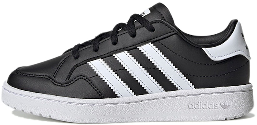 (Preschool) adidas Originals Team Court 'Black Casual Low' EF6821 Buy (Preschool) adidas Originals Team Court 'Black Casual Low' EF6821