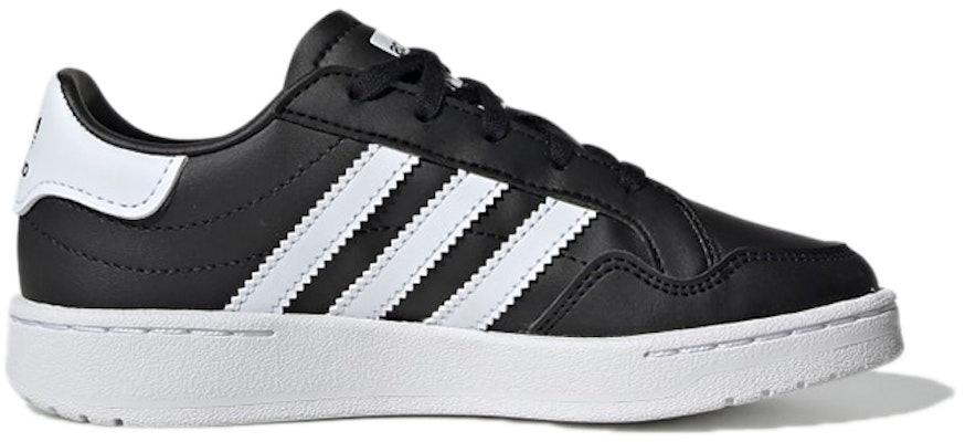 (Preschool) adidas Originals Team Court 'Black Casual Low' EF6821 Order (Preschool) adidas Originals Team Court 'Black Casual Low' EF6821