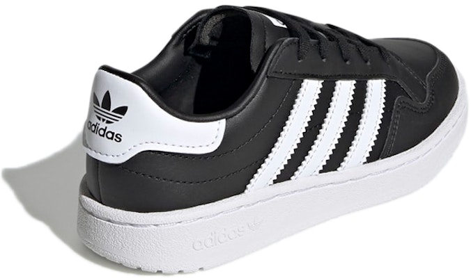 中童 adidas originals Team Court 休閒 低筒 兒童板鞋 黑色 Shop 中童 adidas originals Team Court 休閒 低筒 兒童板鞋 黑色