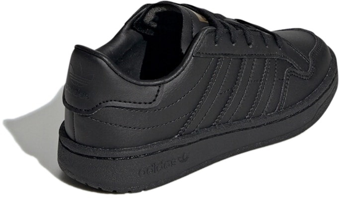 中童 adidas originals Team Court C 低筒 兒童板鞋 黑 Shop 中童 adidas originals Team Court C 低筒 兒童板鞋 黑