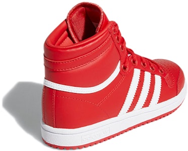 兒童 adidas originals Top ten Hi K 休閒 高筒 兒童板鞋 紅白 Shop 兒童 adidas originals Top ten Hi K 休閒 高筒 兒童板鞋 紅白