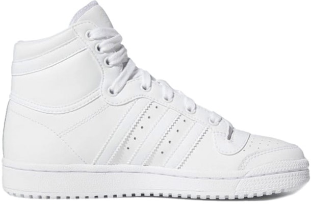 大童 adidas Originals Top Ten 高筒儿童篮球鞋 白色 Order 大童 adidas Originals Top Ten 高筒儿童篮球鞋 白色