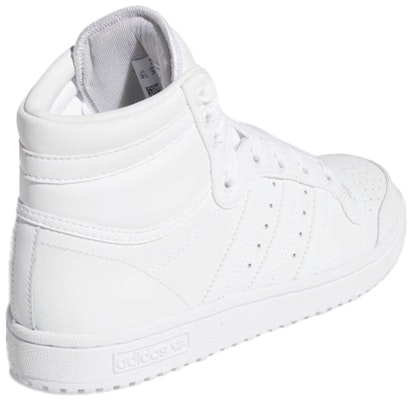 大童 adidas Originals Top Ten 高筒儿童篮球鞋 白色 Shop 大童 adidas Originals Top Ten 高筒儿童篮球鞋 白色