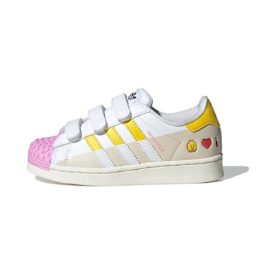 (PS) LEGO adidas Superstar CF C 'I Love Lego - Pink'