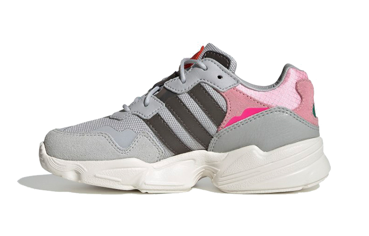 (Preschool) adidas originals Yung-96 Shoes Grey//Pink 'Black' EF9265