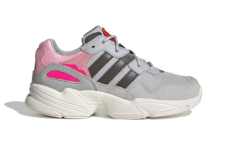 Order (PS) adidas Originals Yung-96 Chaussures Gris/Rose ''Noir'' EF9265
