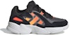 (Preschool) adidas originals Yung-96 Chasm 'Black Gray Orange' EE7554
