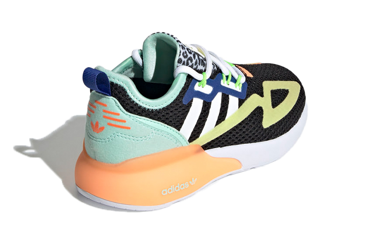 Shop (PS) 아디다스 오리지널 ZX 2K '블랙/화이트/오렌지' FX6531
