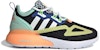 (PS) adidas Originals ZX 2K 'Hitam Putih Jingga' FX6531