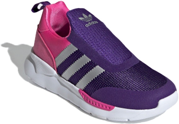 (PS) (유아용) 아디다스 오리지널스 ZX 360 C '퍼플 핑크 실버' FX4938 FX4938 Lookbook (PS) (유아용) 아디다스 오리지널스 ZX 360 C '퍼플 핑크 실버' FX4938 FX4938