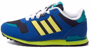 (Preschool) adidas Originals ZX 700 'Blue Yellow' S78740 (Preschool) adidas Originals ZX 700 'Blue Yellow' S78740