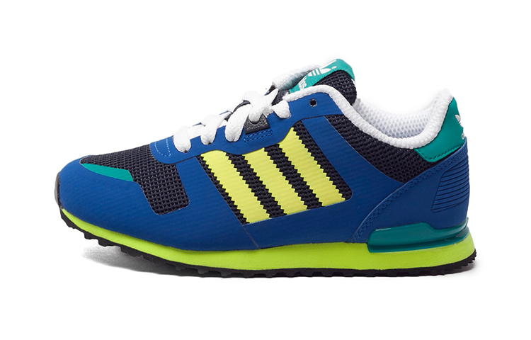 (Preschool) adidas Originals ZX 700 'Blue Yellow' S78740