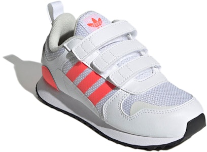 中童 adidas originals ZX 700 HD 防滑 低筒 兒童跑步鞋 白紅 Lookbook 中童 adidas originals ZX 700 HD 防滑 低筒 兒童跑步鞋 白紅