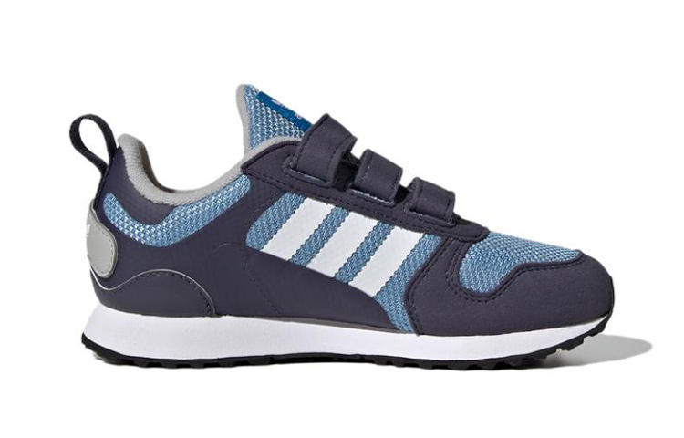 Order 【BP幼童】adidas originals ZX 700 防滑耐磨 低幫 運動休閒鞋 藍白